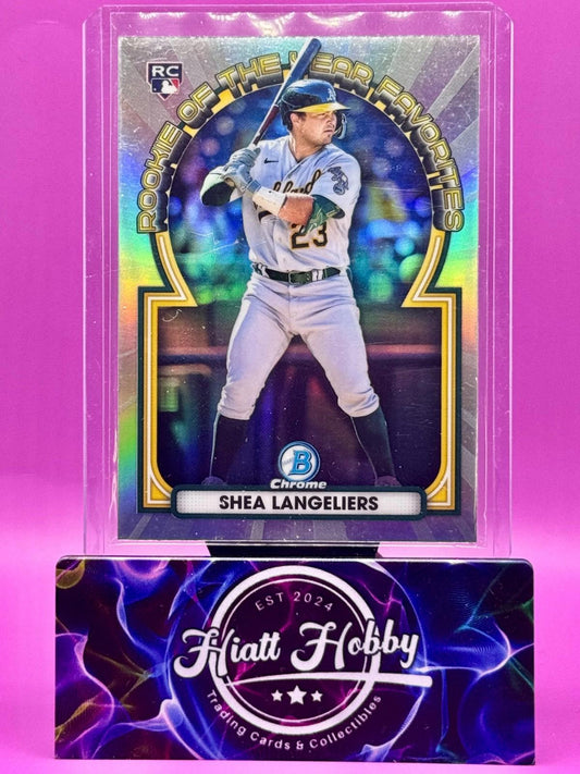 2023 Bowman - Rookie of the Year Favorites Shea Langeliers #ROYF-10 (RC)