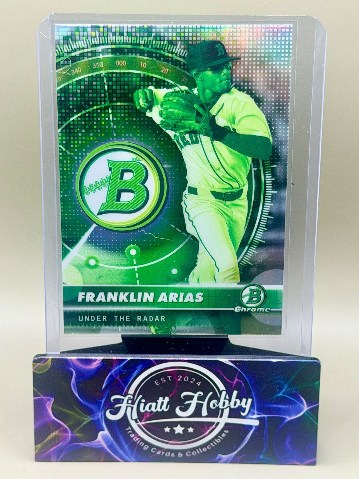2026 Bowman Chrome Baseball - #UR-5 Franklin Arias - Under the Radar (RC)