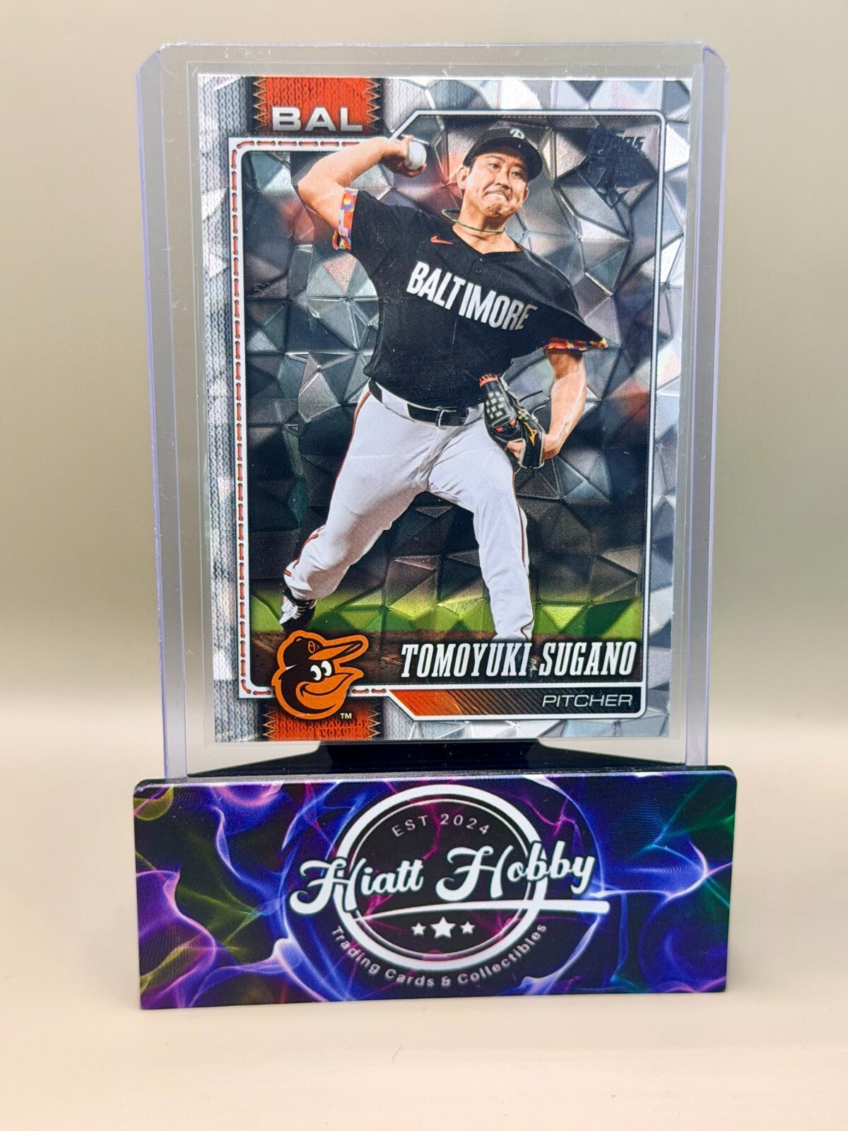 2026 Topps Series 1 - #185 Tomoyuki Sugano - Diamante Foil