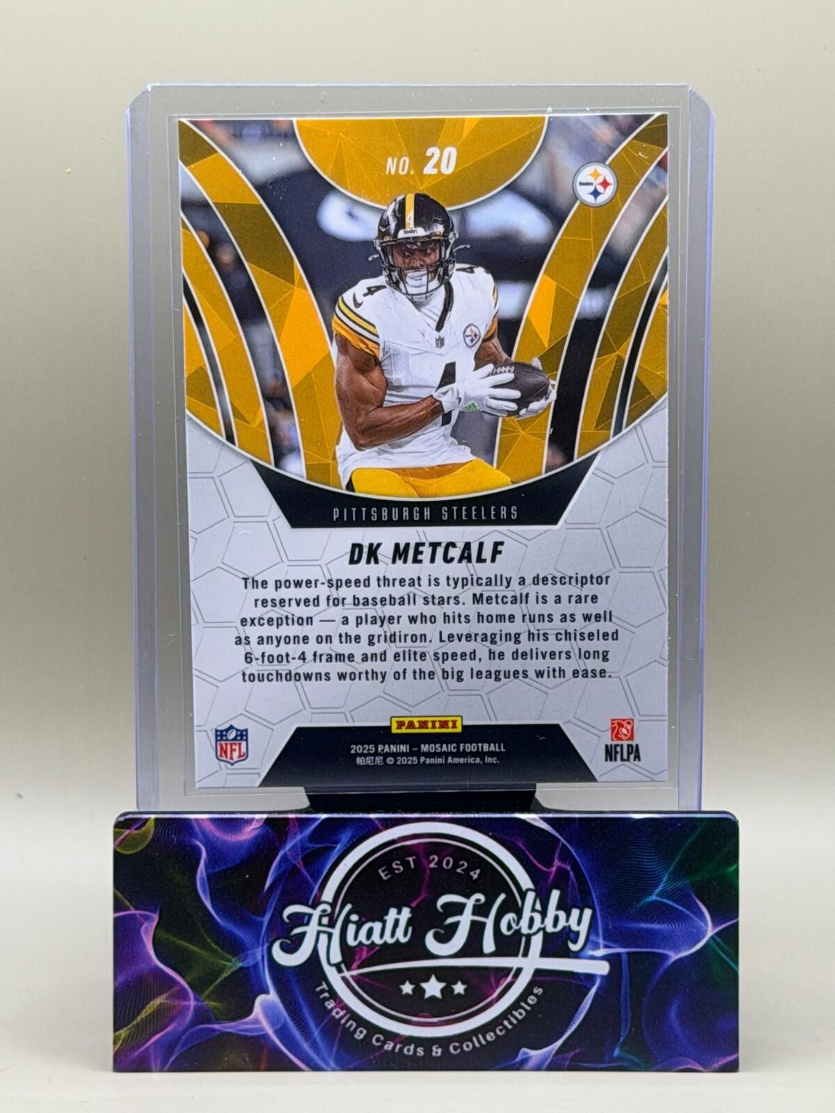 2025 Panini Mosaic Football - #20 DK Metcalf - Elevate