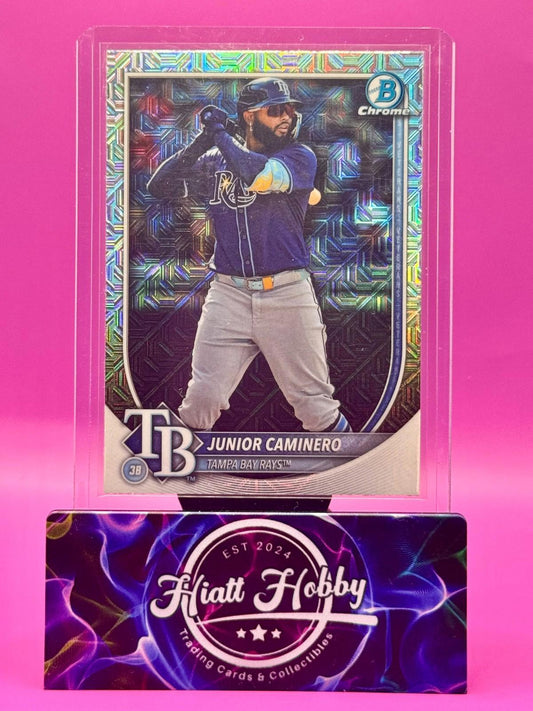 2025 Bowman Chrome - Junior Caminero #13 - Mojo Refractor