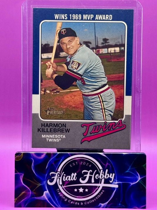 2024 Topps Herritage High Number - Harmon Killebrew #75R-3 - 1975 Retires