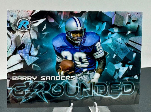 2023 Topps Composite - Resurgence Grounded Chrome Refractor - Barry Sanders #RG6