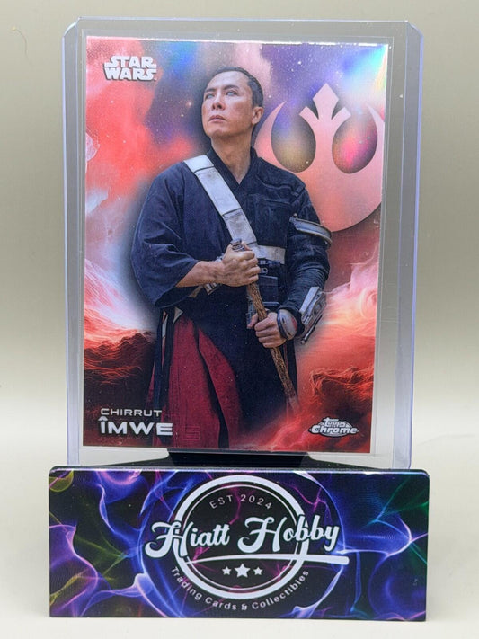 2025 Topps Chrome Star Wars - #24 Chirrut Imwe - Refractor