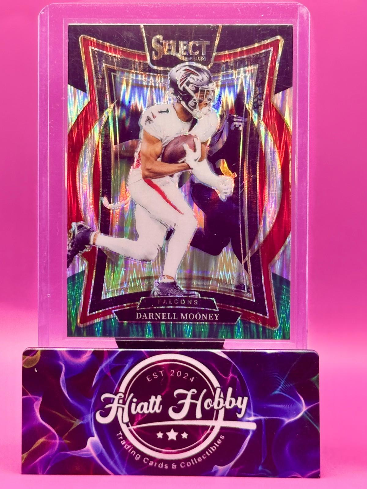 2024 Panini Select - Darnell Mooney #44 - Concourse - Black & Green Shock Prizm