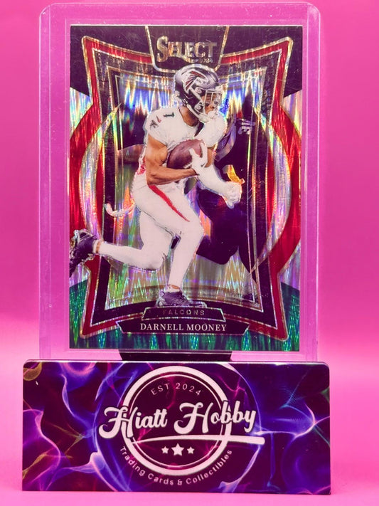 2024 Panini Select - Darnell Mooney #44 - Concourse - Black & Green Shock Prizm