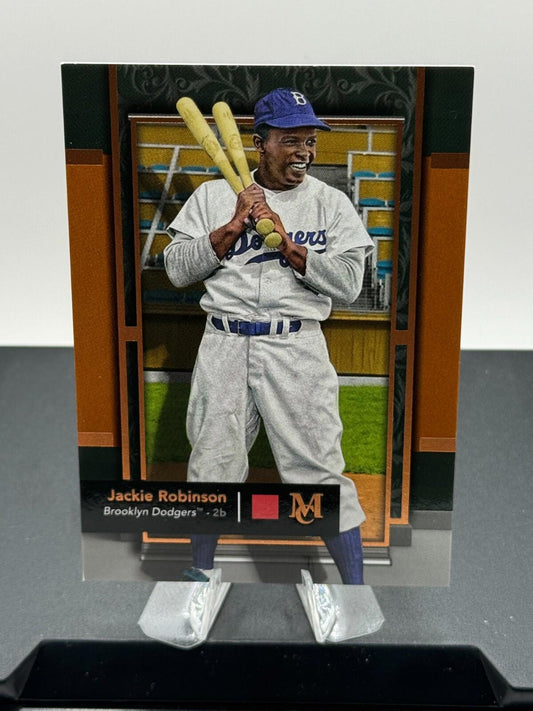 2024 Topps Museum Collection Baseball - Jackie Robinson #45 - Bronze Parallel