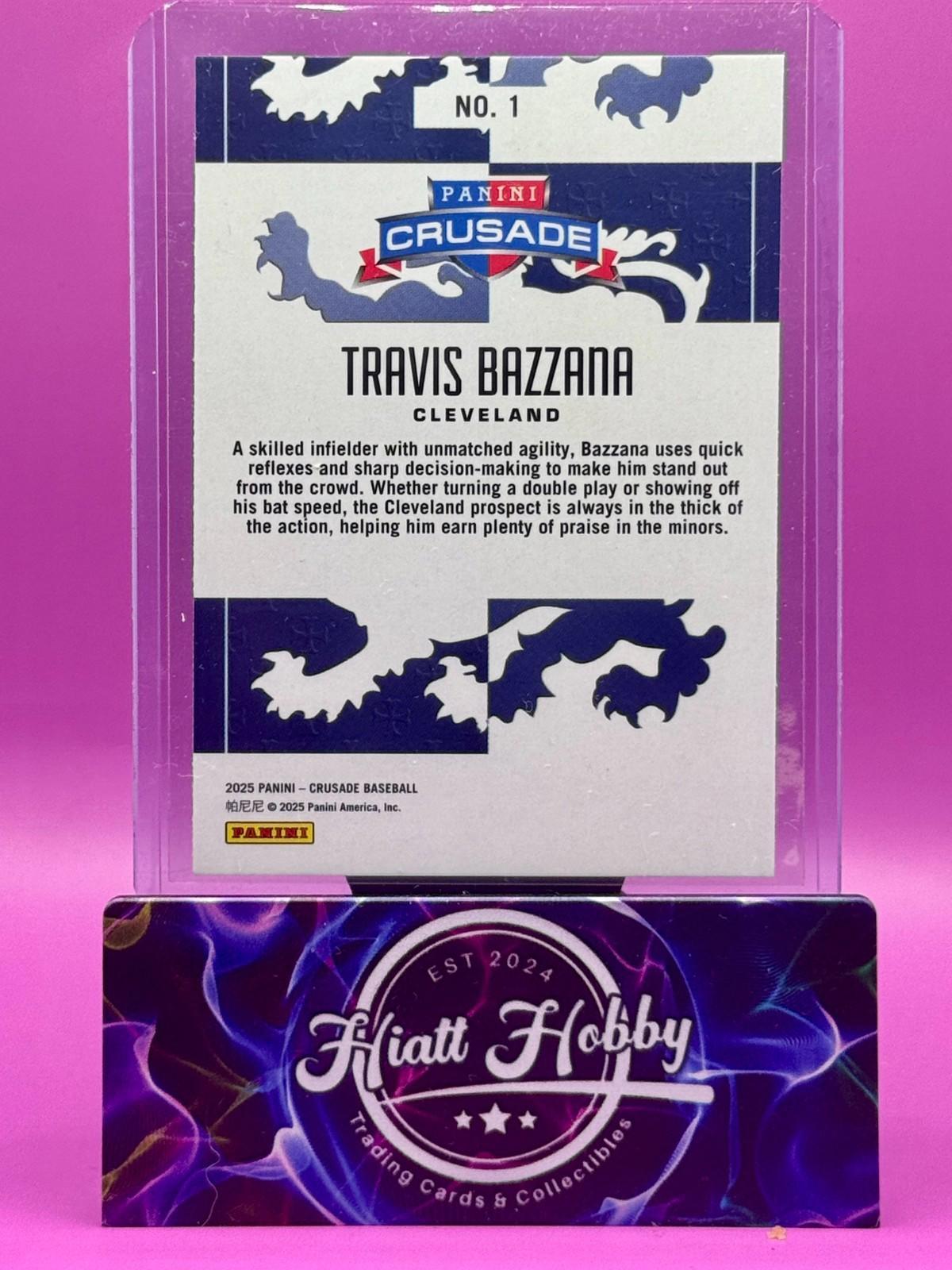 2025 Panini Crusade - Travis Bazzana #1 (RC)