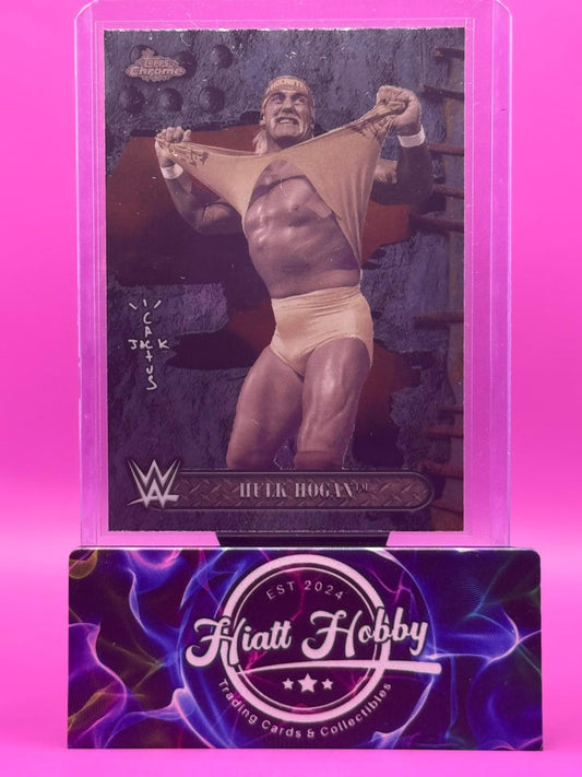 2025 Topps Chrome Cactus Jack WWE - Hulk Hogan #60