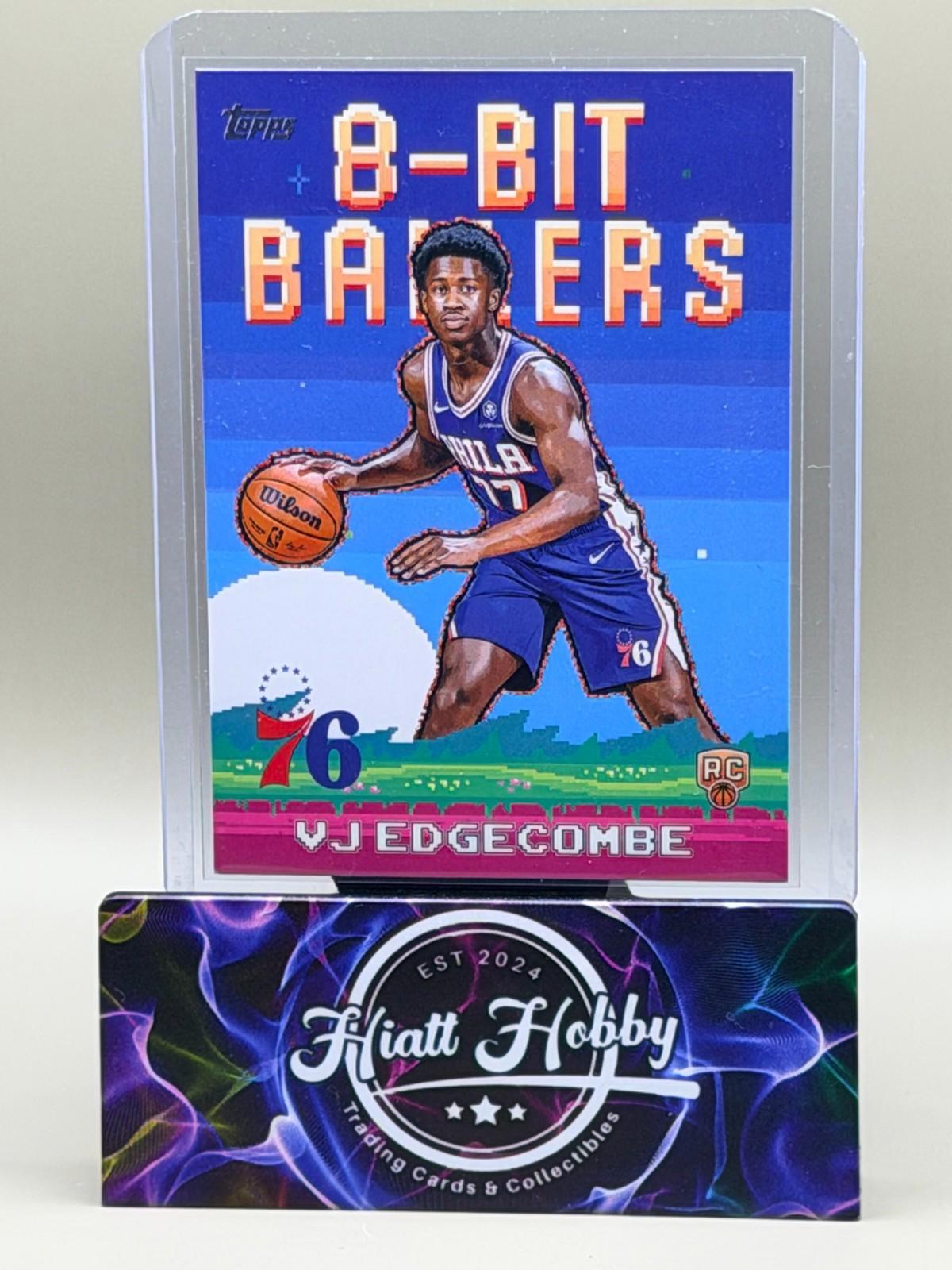 2025-26 Topps Basketball - VJ Edgecombe #8B-33 - 8-Bit Ballers (RC)