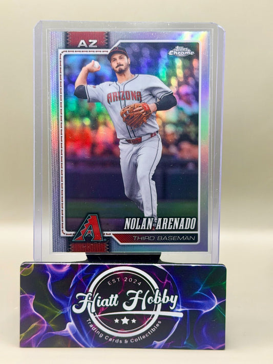 2026 Topps Chrome - #182 Nolan Arenado - Refractor