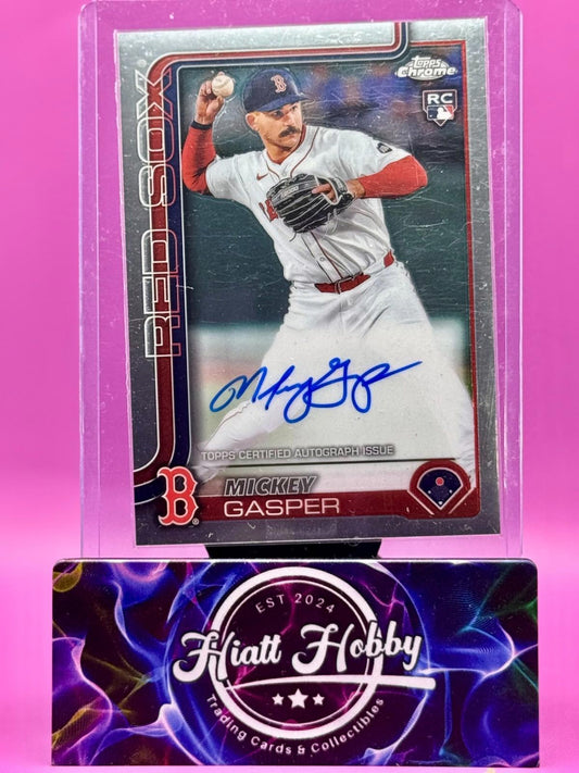2025 Topps Chrome - Mickey Gasper #RA-MG - Chrome Auto (RC)