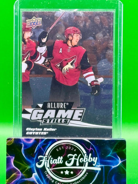 2022-23 Upper Deck Allure - Game Stills Clayton Keller #GS-19