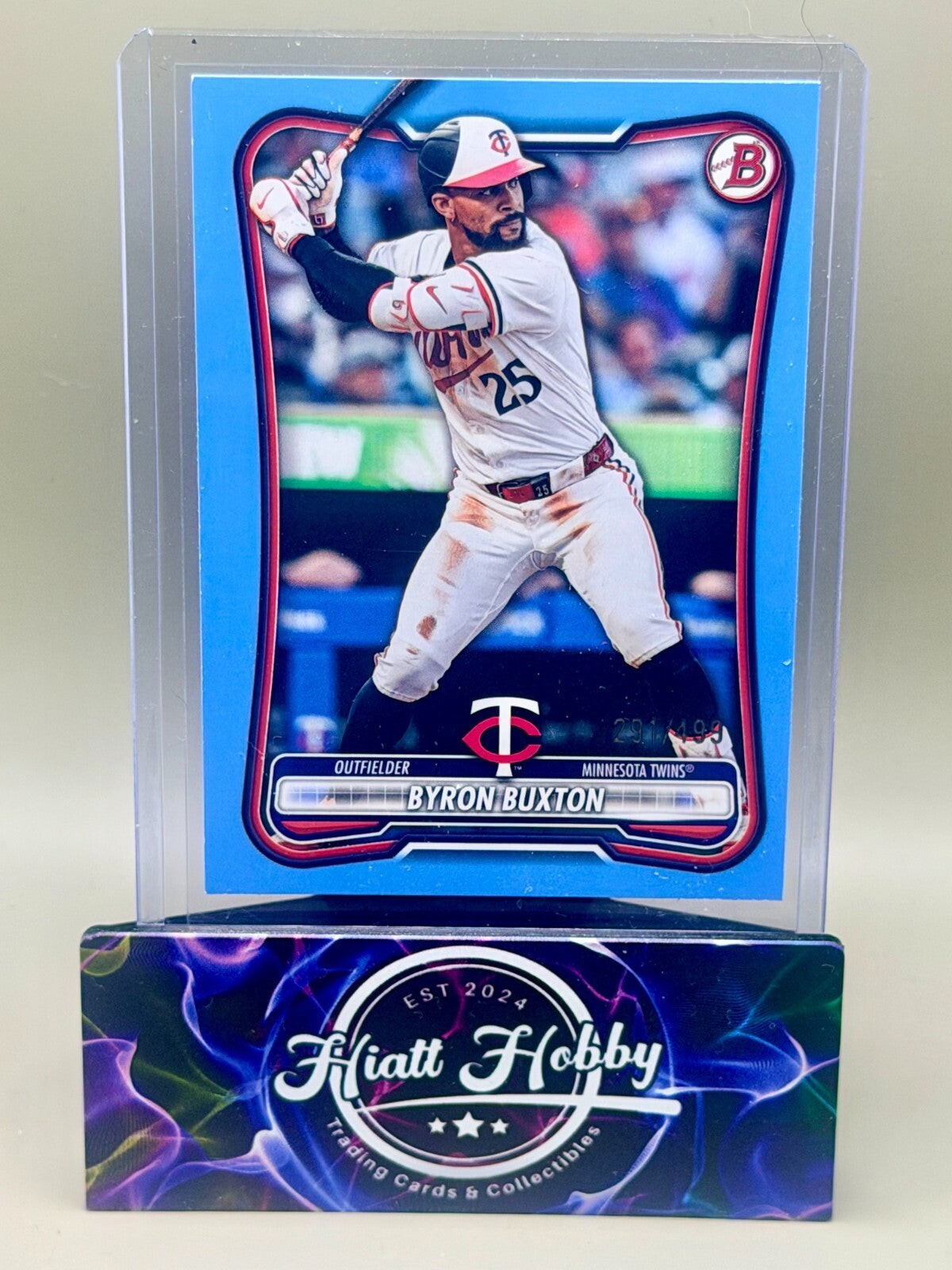 2026 Bowman Baseball - #94 Byron Buxton - Sky Blue /499