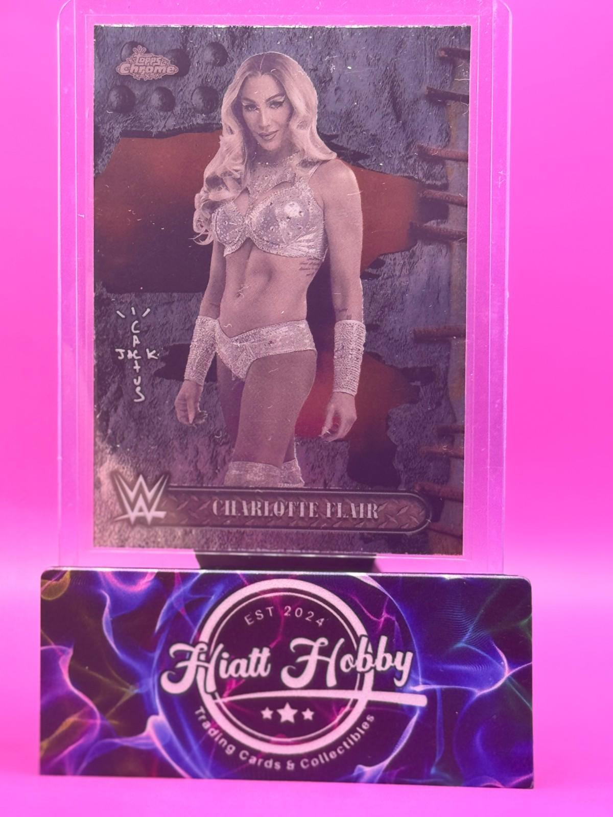 2025 Topps Chrome Cactus Jack WWE - Charlotte Flair #63