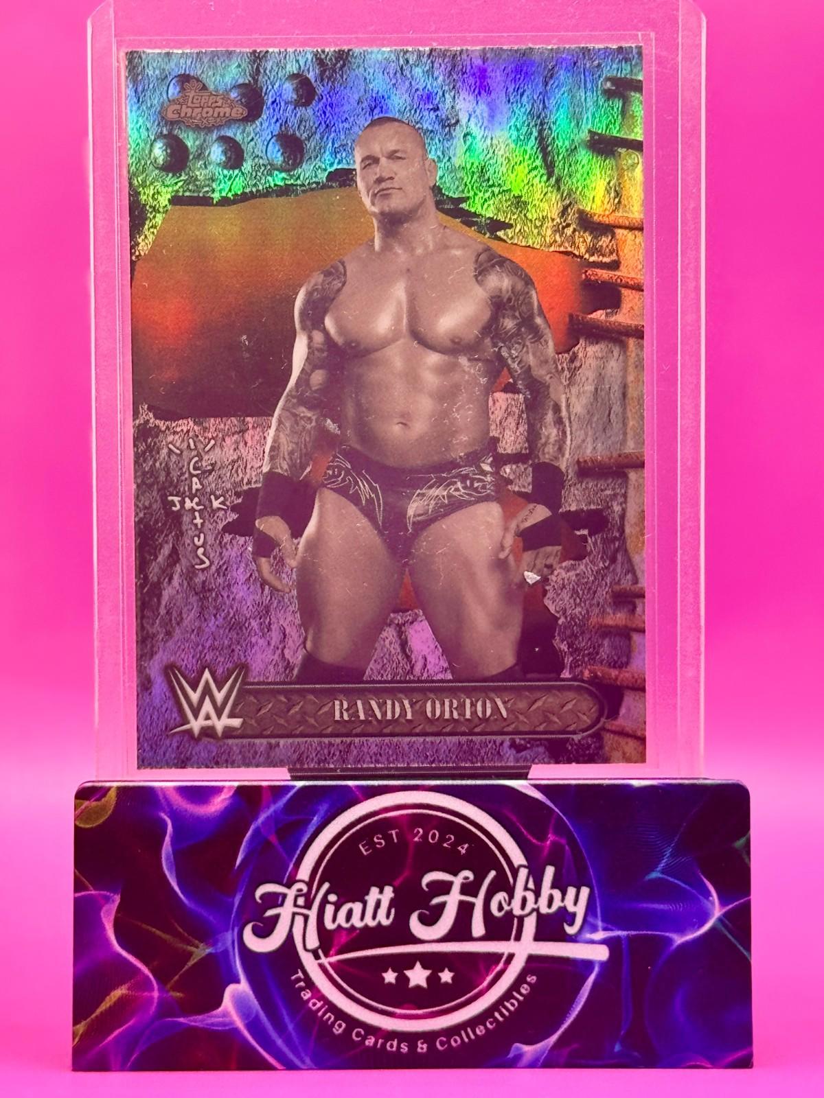 2025 Topps Chrome Cactus Jack WWE - Randy Orton #7 - Refractor