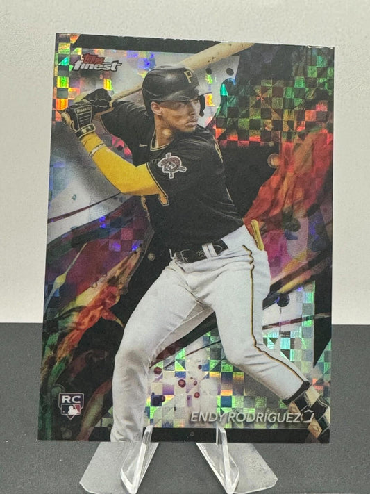 2019 Topps Finest - Common #70 Endy Rodriguez (RC)