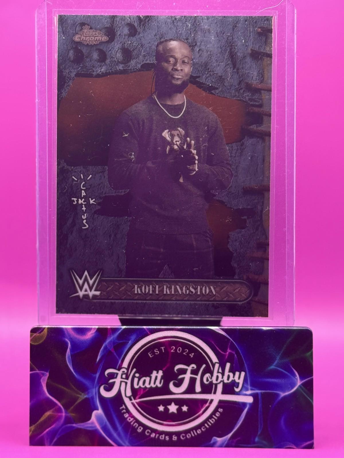 2025 Topps Chrome Cactus Jack WWE - Kofi Kingston #22