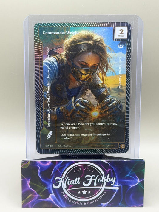 2025 Wonders of the First - #KSA-T6 Commander Wright (C) - Classic Foil