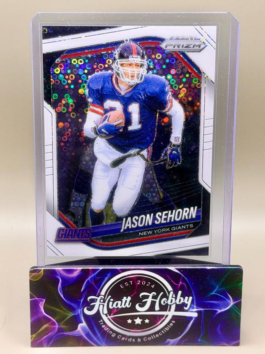 2025 Panini Prizm Football - #29 Jason Sehorn - White Disco Prizm