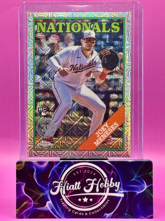 2023 Topps Chrome - Joey Meneses #T88C-65 - 35th Anniversary Mojo (RC)