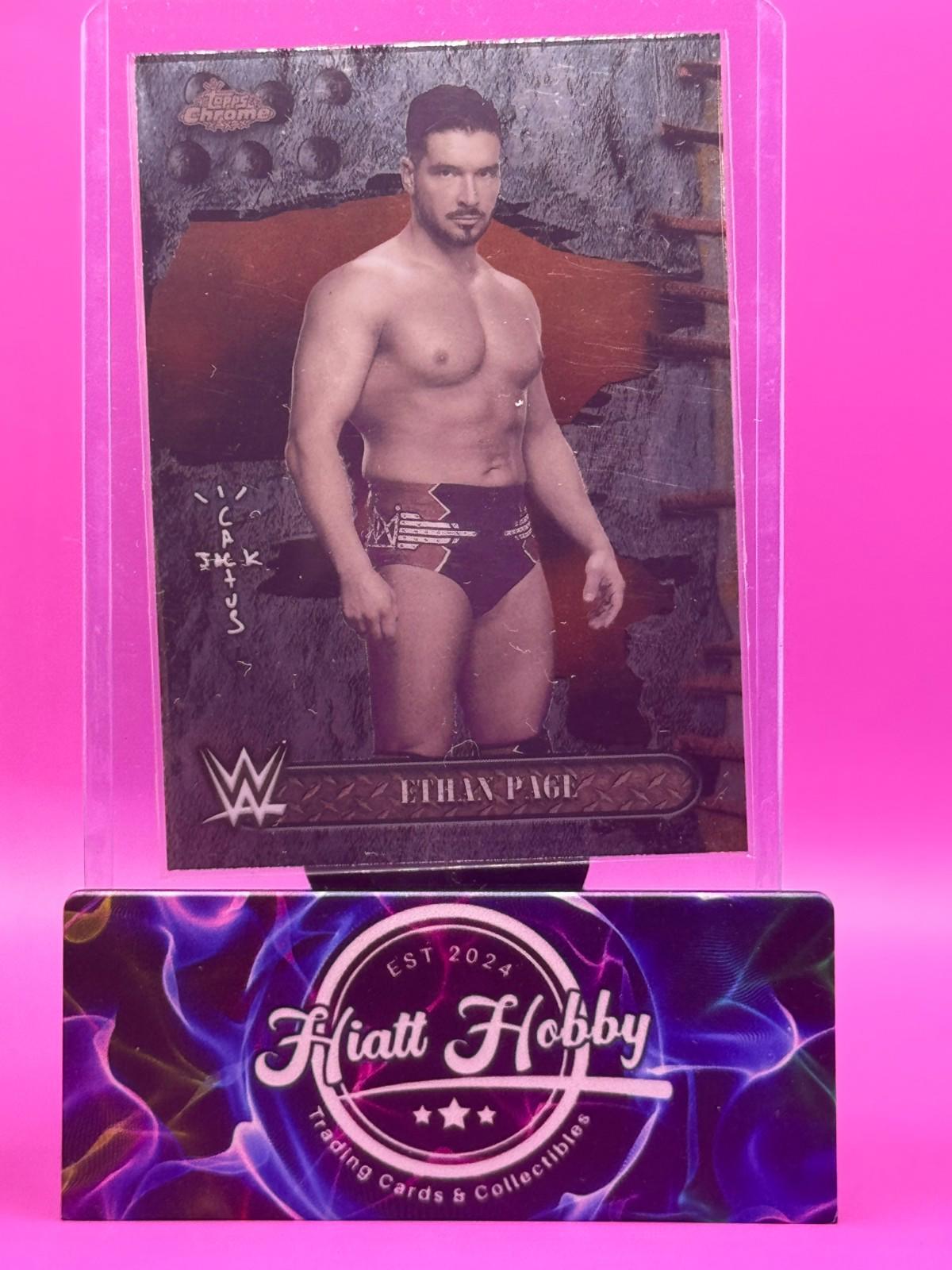 2025 Topps Chrome Cactus Jack WWE - Ethan Page #76
