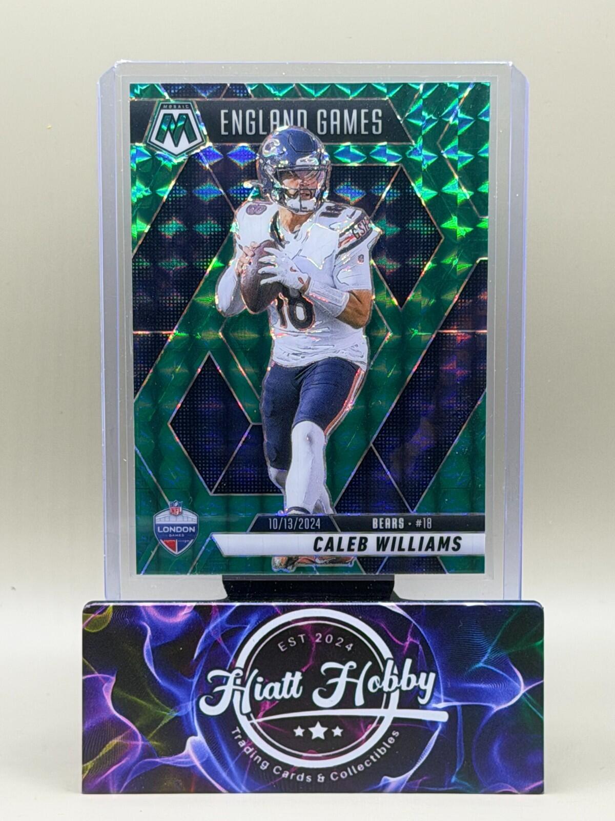 2025 Panini Mosaic Football - #253 Caleb Williams - Green Mosaic
