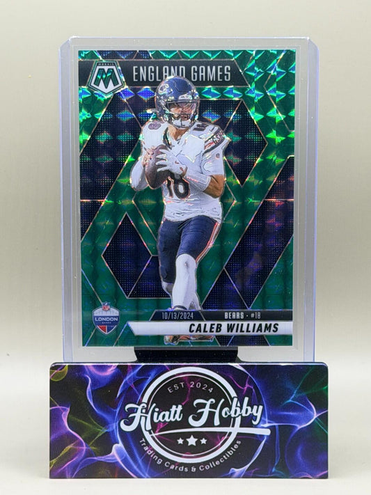 2025 Panini Mosaic Football - #253 Caleb Williams - Green Mosaic