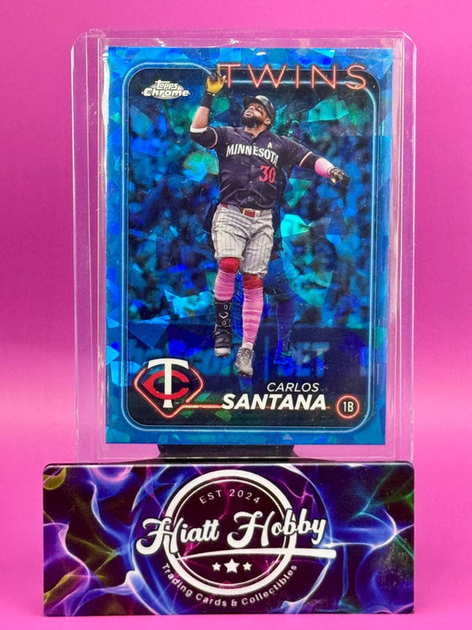 2024 Topps Chrome Update Series Sapphire Edition - Carlos Santana #USCS224