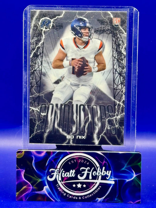 2024 Topps Resurgence - Bo Nix #C-8 - Conductors (RC)