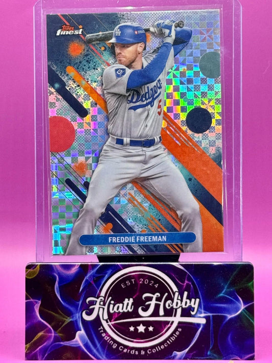 2025 Topps Finest - Freddie Freeman #69 - Common - X-Fractor