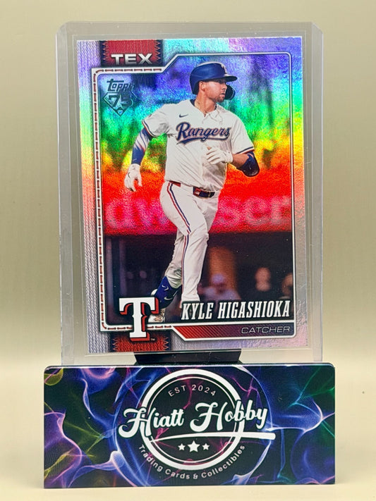 2026 Topps Series Two - #557 Kyle Higashioka - Rainbow Foil