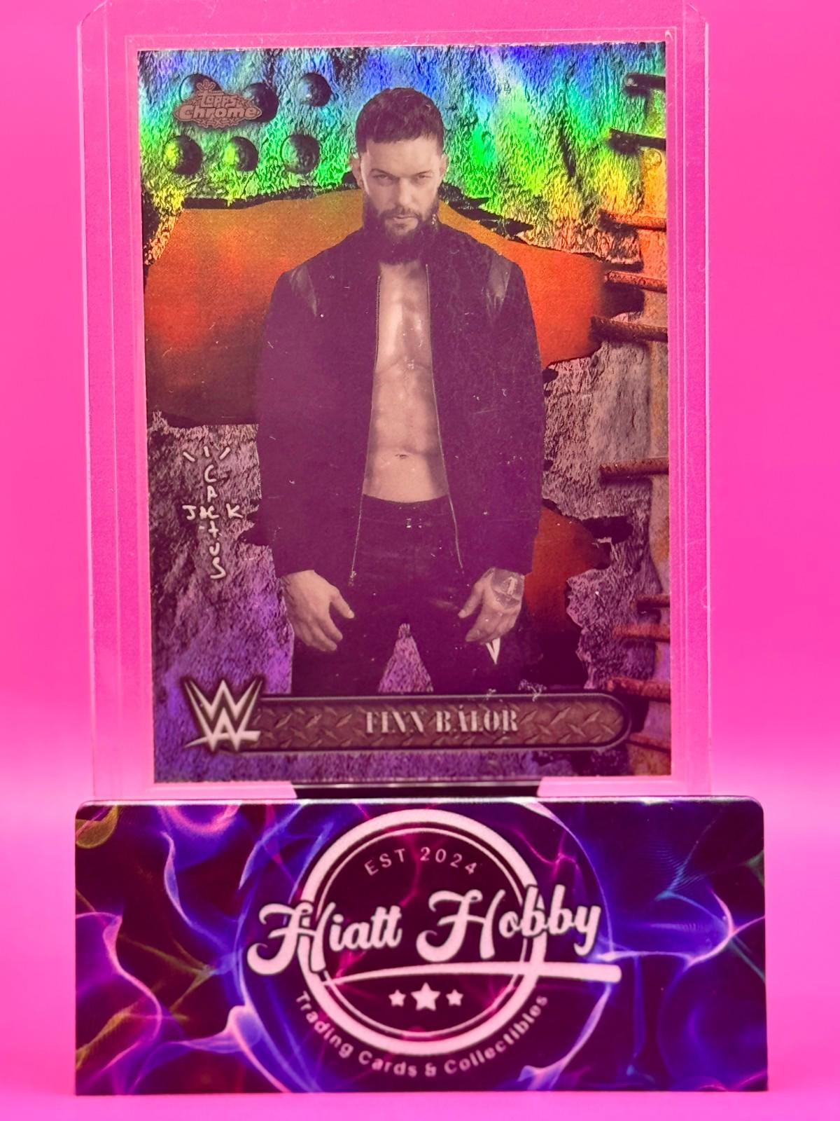 2025 Topps Chrome Cactus Jack WWE - Finn Balor #43 - Refractor