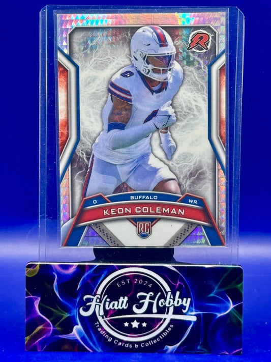 2024 Topps Resurgence - Rookies Keon Coleman #111 - Prism Refractor (RC)