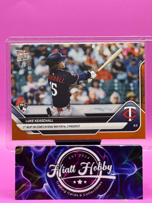 2025 Topps Now - Luke Keaschall #518 - Orange /25 (RC)