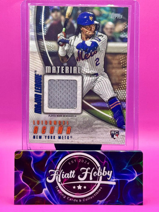 2025 Topps Series 2 - Major League Material Luisangel Acuna #MLM2-LAC (MEM, RC)