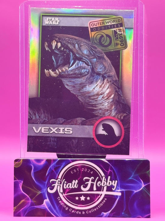 2025 Topps Chrome Star Wars - Vexis #UO-22 - Underworld Odities - Refractor