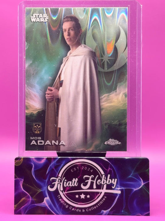 2025 Topps Chrome Star Wars - Mog Adana #92 - Raywave Refractor
