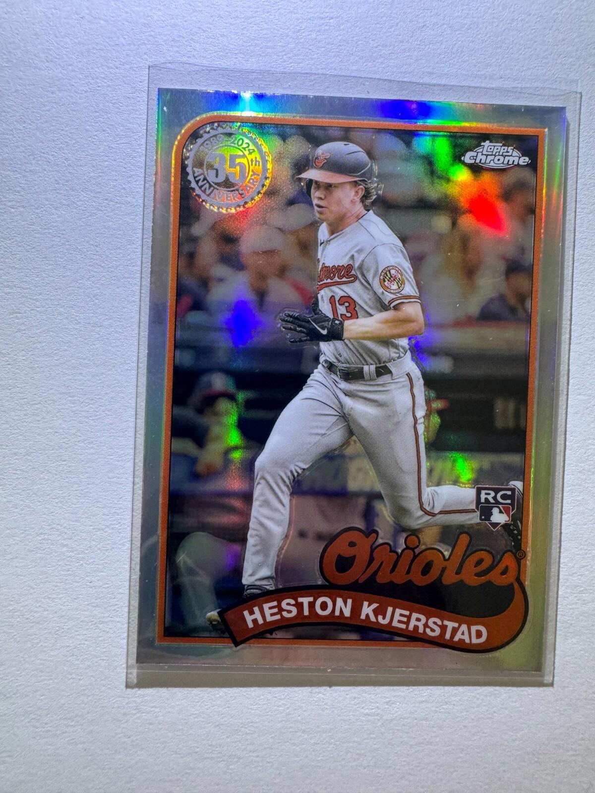 2024 Topps & Topps Chrome 35th Anniversary w/ Chrome Refractors- Lot of 6