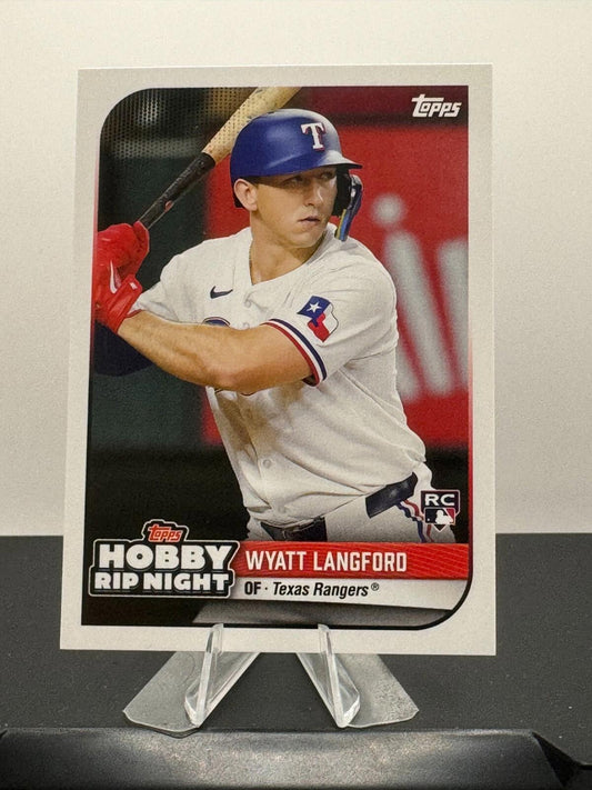 2024 Topps Hobby Night Promo Wyatt Langford #24