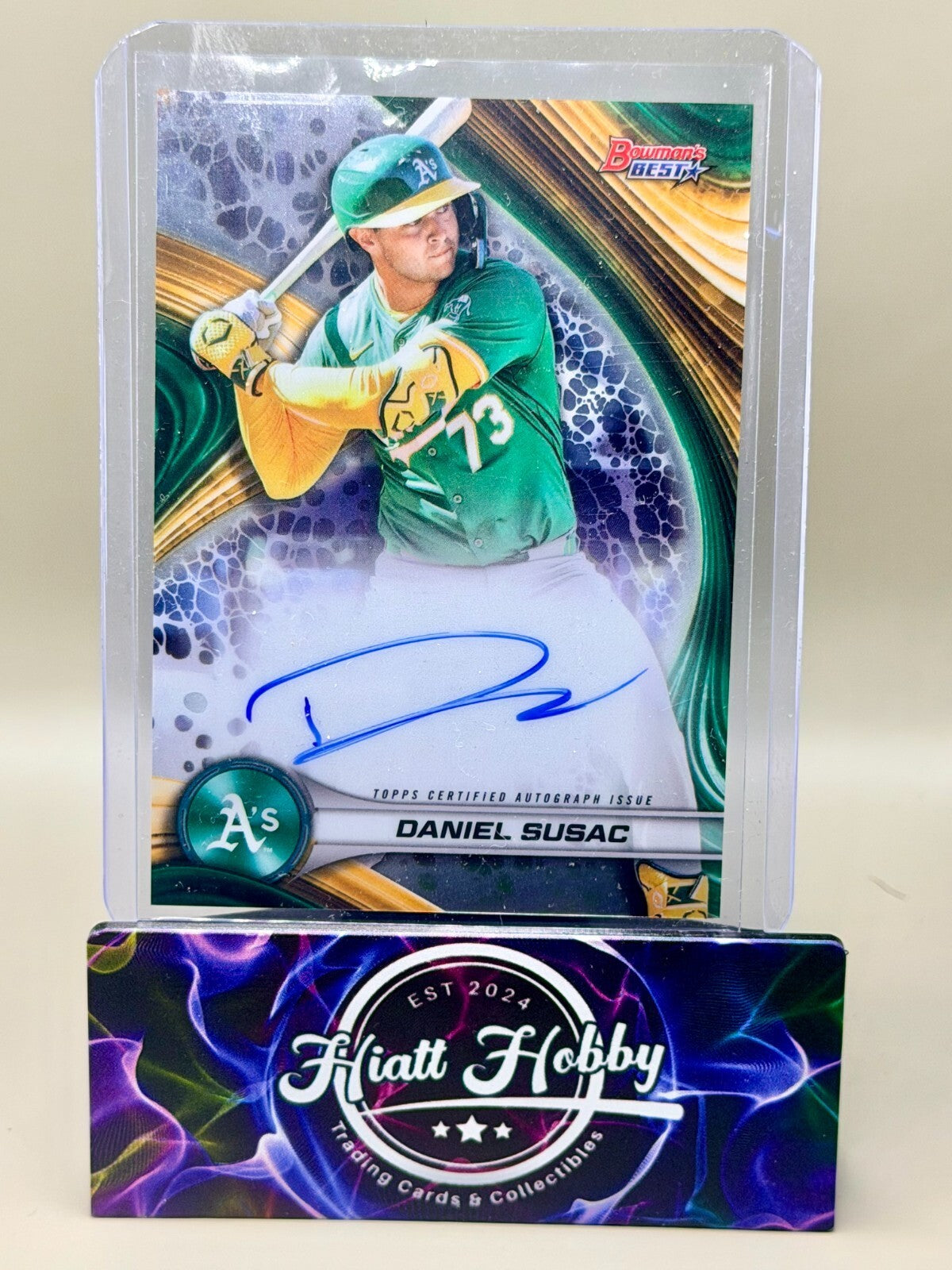 2024 Bowman's Best - Best of 2024 Autographs Daniel Susac #B24-DS (AU, RC)