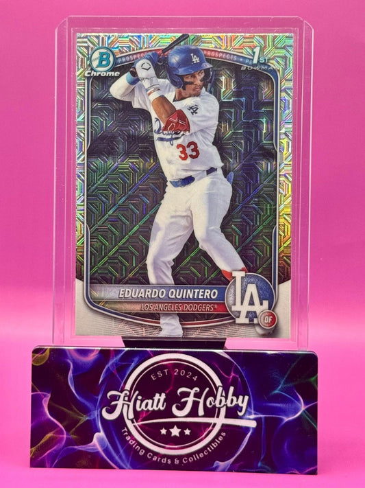 2025 Bowman Chrome - Eduardo Quintero #BCP-115 - Mojo Refractor