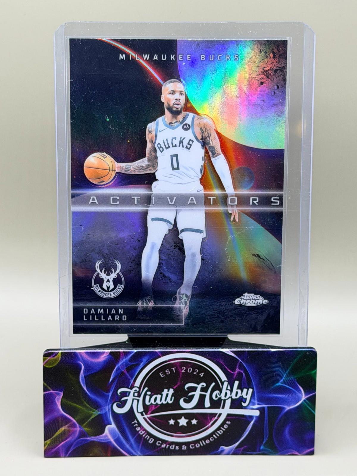 2025-26 Topps Chrome - Damian Lillard #AC-9 - Activators - Refractor
