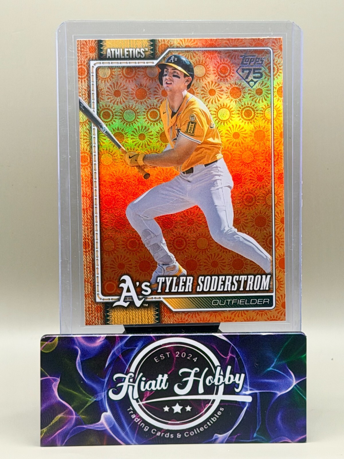 2026 Topps Series Two - #564 Tyler Soderstrom - Holiday Sun Foil