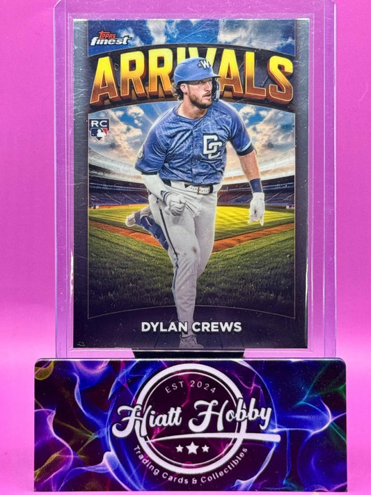 2025 Topps Finest - Dylan Crews #A-7 - Arrivals (RC)