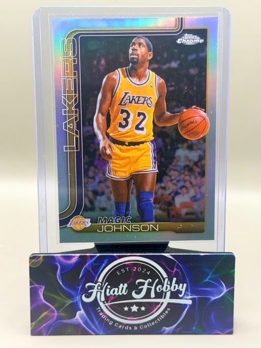 2025-26 Topps Chrome Update - #149 Magic Johnson - Refractor