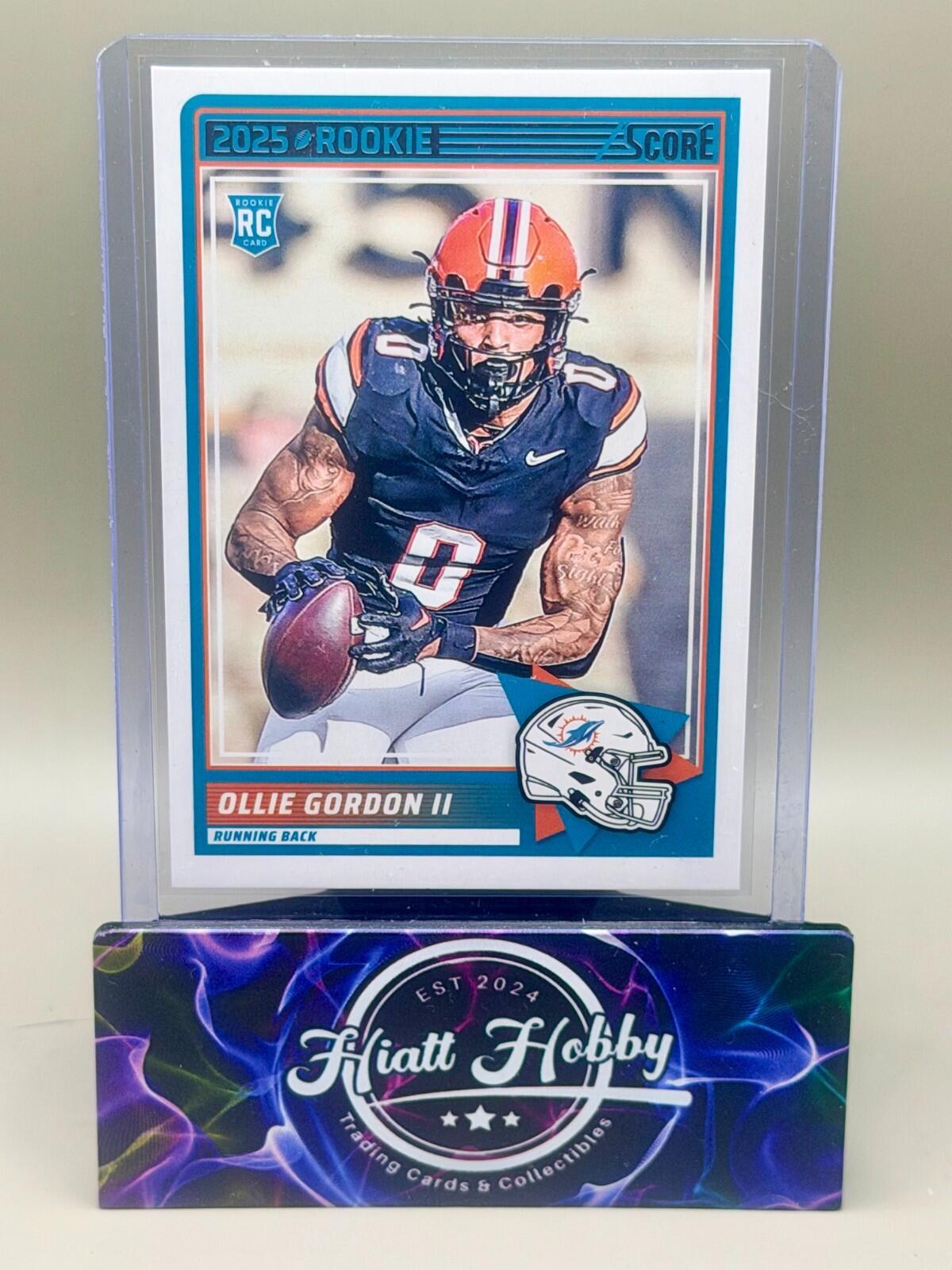 2025 Panini Score - #10 Ollie Gordon II (RC)