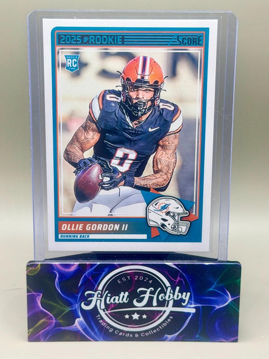 2025 Panini Score - #10 Ollie Gordon II (RC)