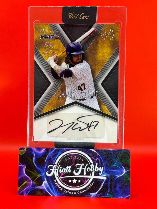 2024 Wild Card Matte - Tommy White #MXPA-TW - Black/Gold X-Plode Auto 1/1
