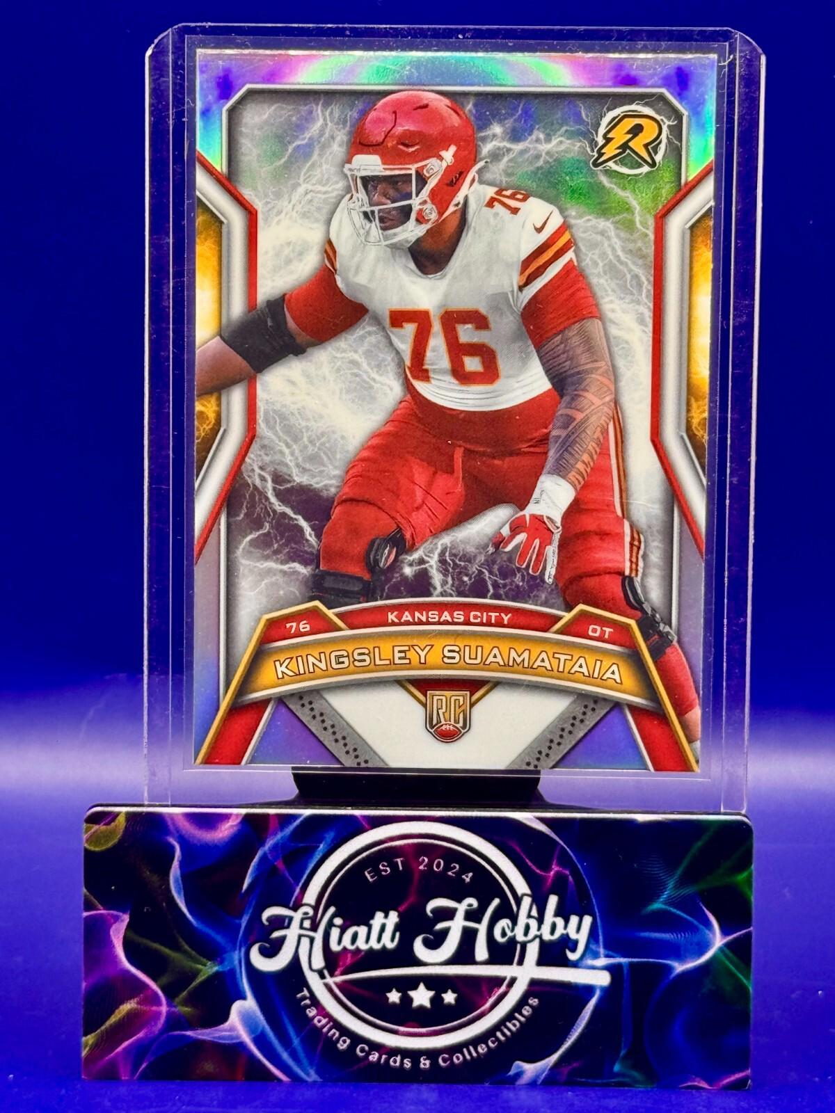 2024 Topps Resurgence - Rookies Kingsley Suamataia #146 - Refractor (RC)
